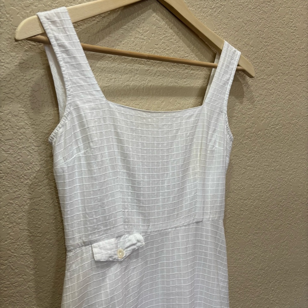 Paloma Wool Laura Dress in White 100% Cotton Size 34 US 2 - Picture 7 of 14